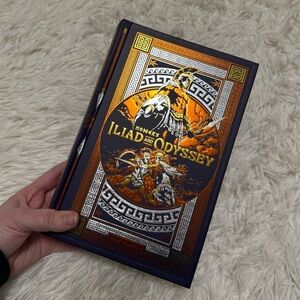 Homer's Iliad Book The Odyssey Hardcover Book Page Publications The Iliad Book